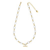 Laura Ashley Fashion T-Bar Necklace-0