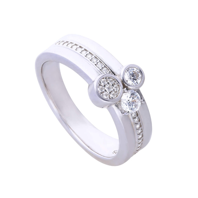 Diamonfire Triple Stacked Band Ring-0