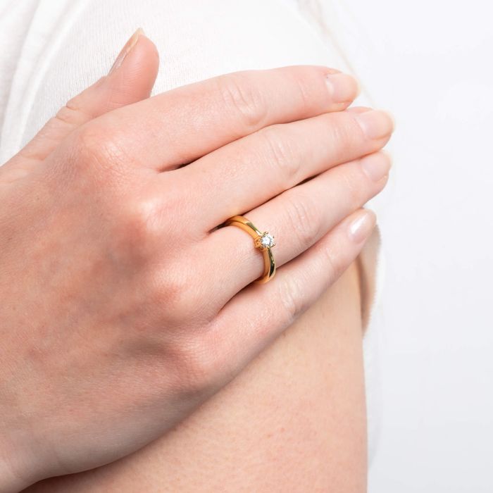 Diamonfire Six Claw Carat Ring-4