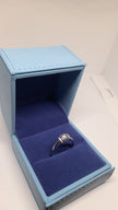 Lab Grown 1.0 Ct Moissanite Diamonds VVS1 in Platininum Plated 925 Sterling Silver